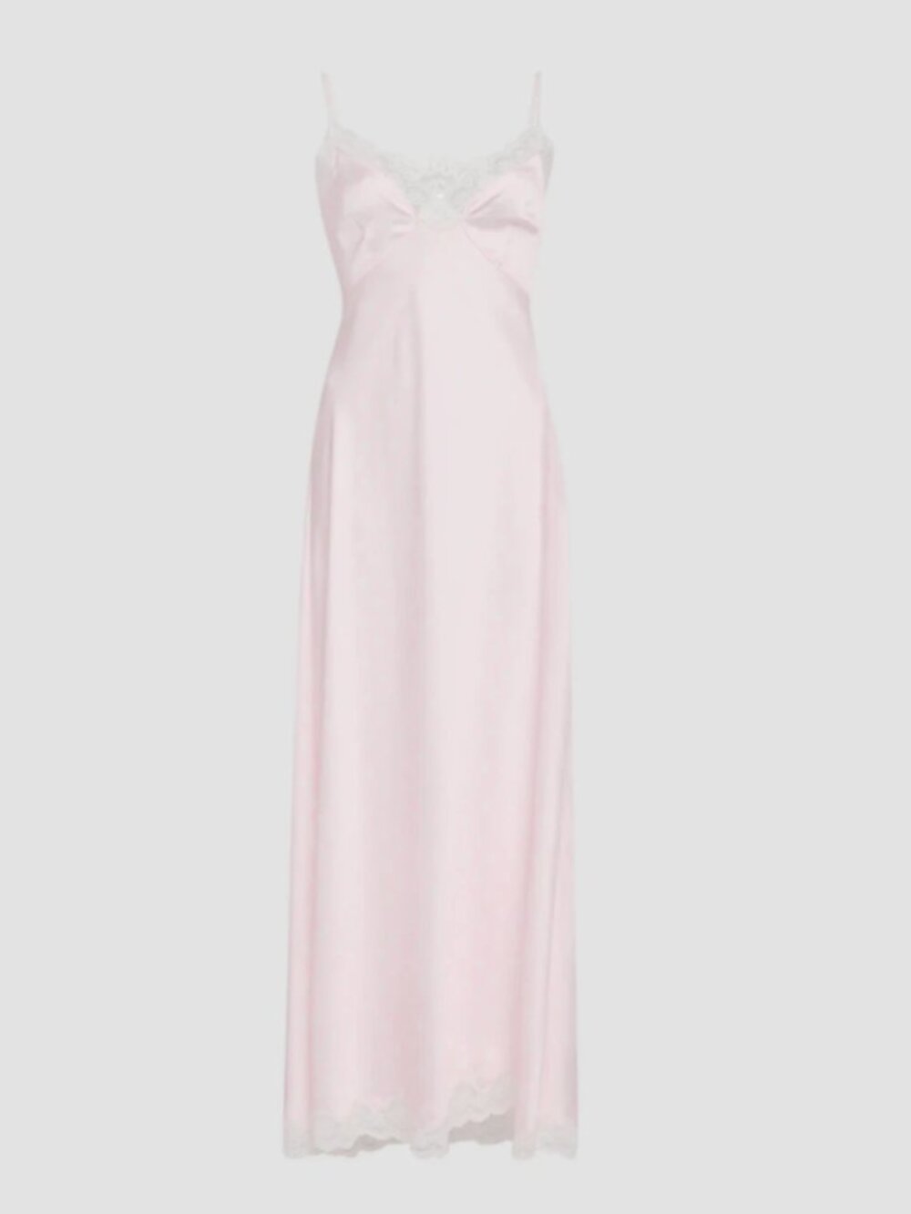 LoveShackFancy Manuela Satin Polka Dot Maxi Dress - Picture 6 of 15